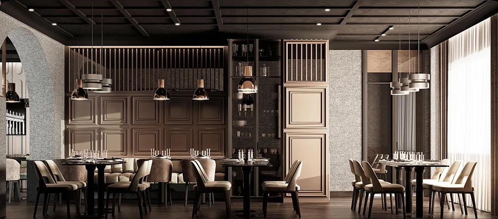 Bella Napoli - Interior project for Bella Napoli restaurant, Heidenheim DE | Vladimir Perovic Architects