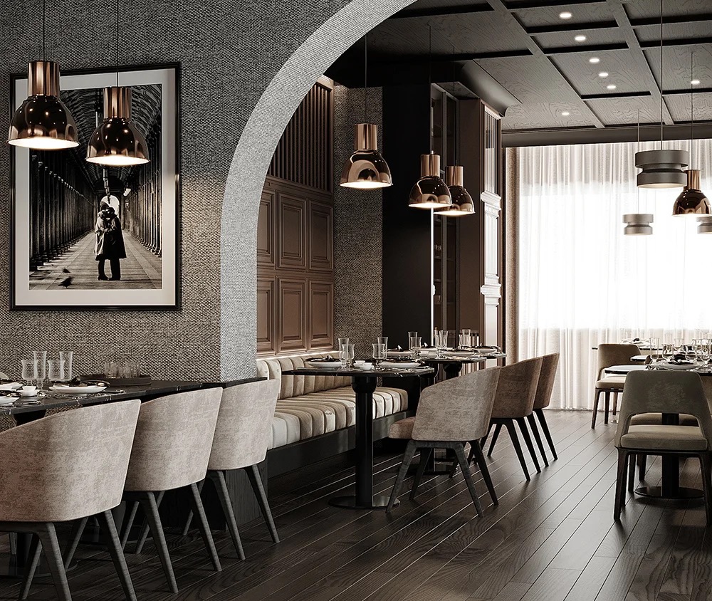 Bella Napoli - Interior project for Bella Napoli restaurant, Heidenheim DE | Vladimir Perovic Architects