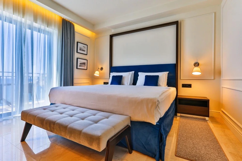 California - Interior project for hotel California, Sveti Stefan | Vladimir Perovic Architects