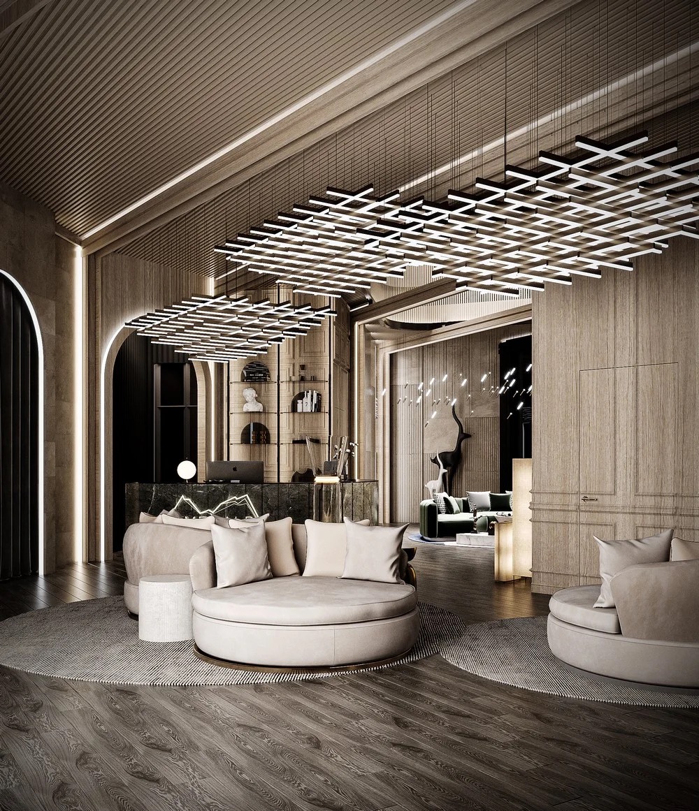 Emerald Mountain Residence - interior - Interior project for hotel Emerald Mountain Residence | Vladimir Perovic Architects