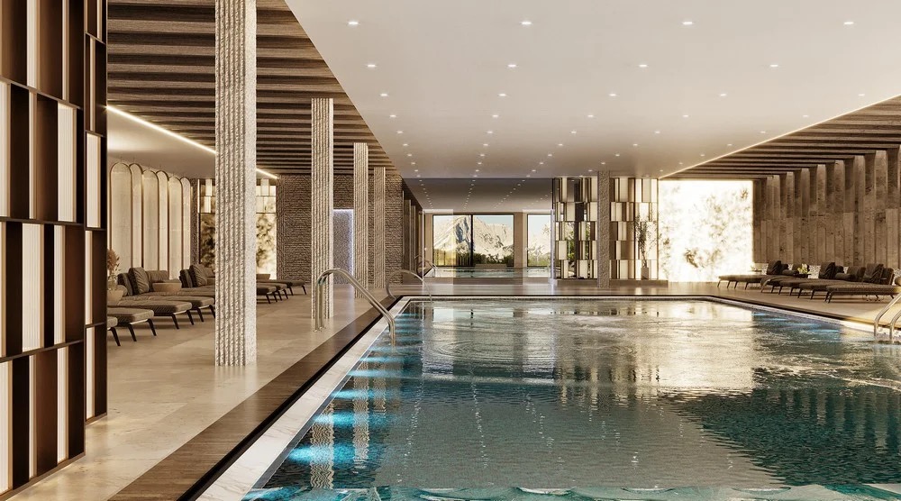 Emerald Mountain Residence - interior - Interior project for hotel Emerald Mountain Residence | Vladimir Perovic Architects