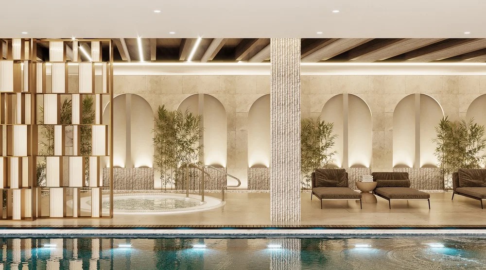 Emerald Mountain Residence - interior - Interior project for hotel Emerald Mountain Residence | Vladimir Perovic Architects