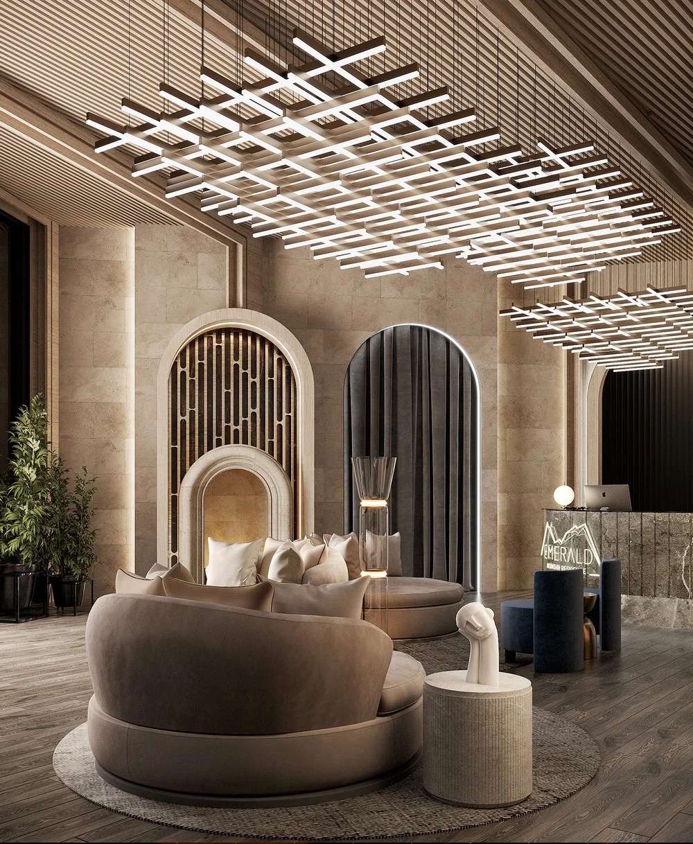 Emerald Mountain Residence - interior - Interior project for hotel Emerald Mountain Residence | Vladimir Perovic Architects