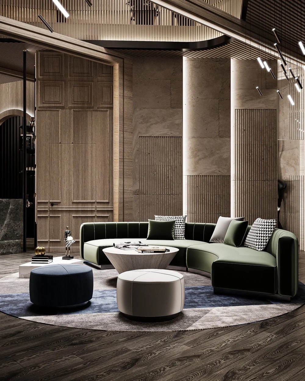 Emerald Mountain Residence - interior - Interior project for hotel Emerald Mountain Residence | Vladimir Perovic Architects