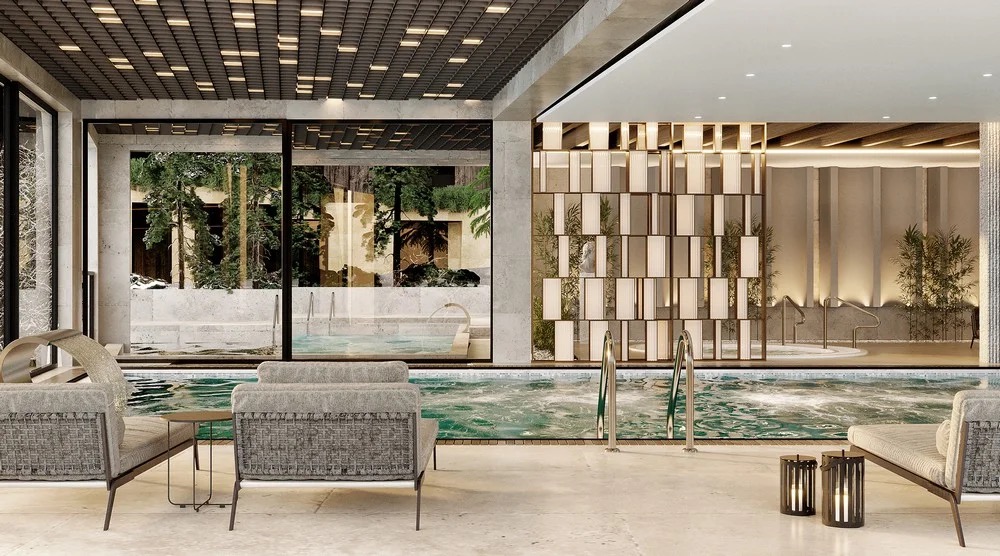 Emerald Mountain Residence - interior - Interior project for hotel Emerald Mountain Residence | Vladimir Perovic Architects