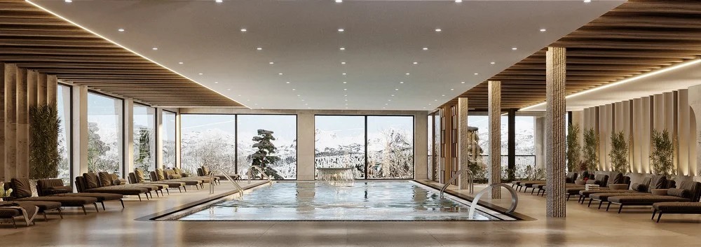 Emerald Mountain Residence - interior - Interior project for hotel Emerald Mountain Residence | Vladimir Perovic Architects