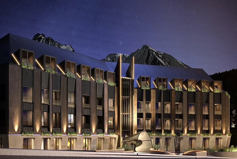 Emerald Mountain Residence - exterior - Exterior project for Emerald Mountain Residence, Montenegro | Vladimir Perovic Architects