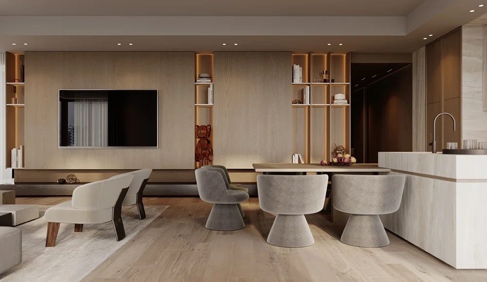 GN1 - Interior project for Apartment GN1 | Vladimir Perovic Architects