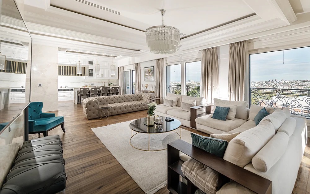 RKKR Penthouse - Interior project for RKKR Penthouse, Belgrade | Vladimir Perovic Architects