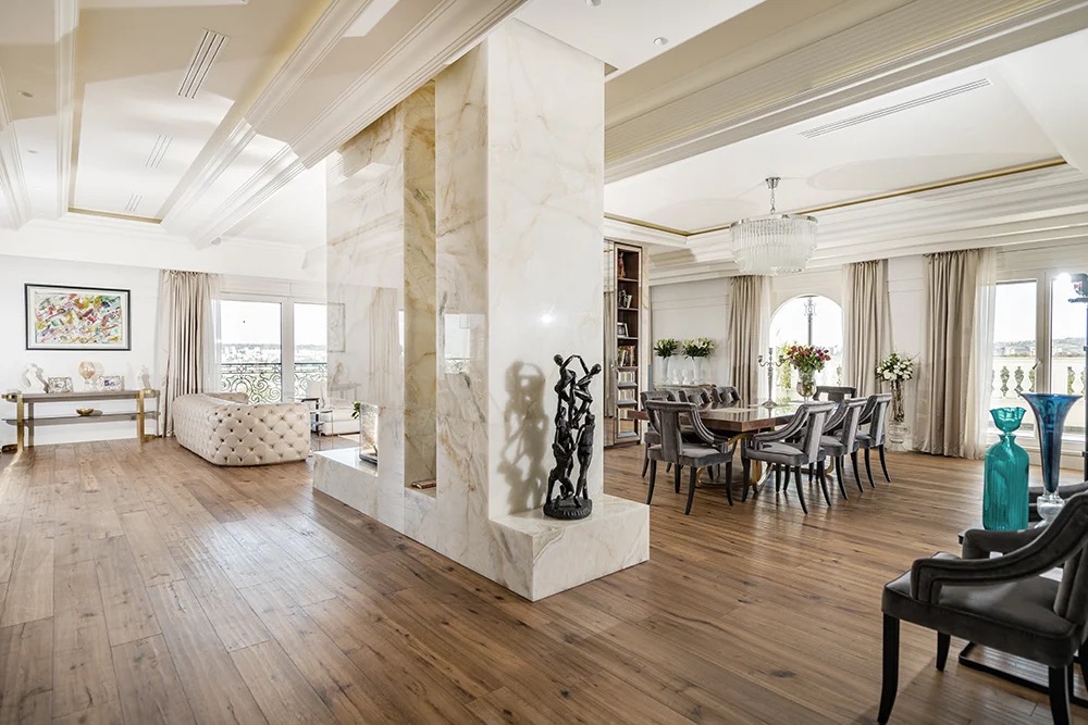 RKKR Penthouse - Interior project for RKKR Penthouse, Belgrade | Vladimir Perovic Architects