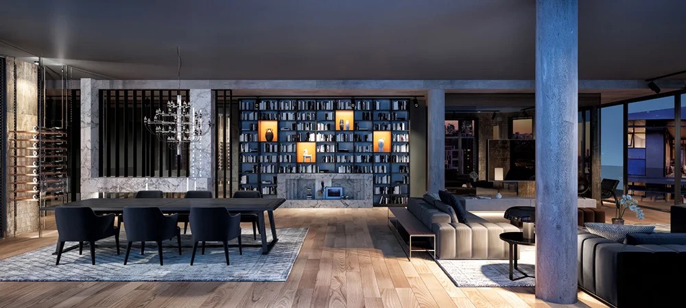 SR Apartment - Interior project for SR Apartment, Belgrade | Vladimir Perovic Architects