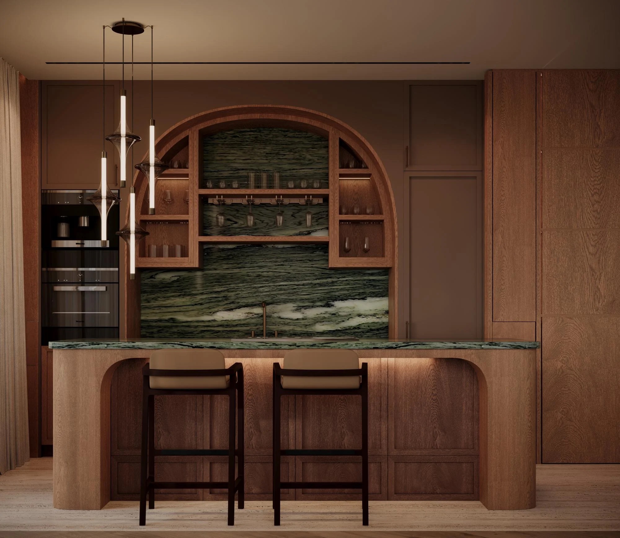 E1 APARTMENT - Conceptual Interior Design for APARTMENT E1 | Vladimir Perovic Architects