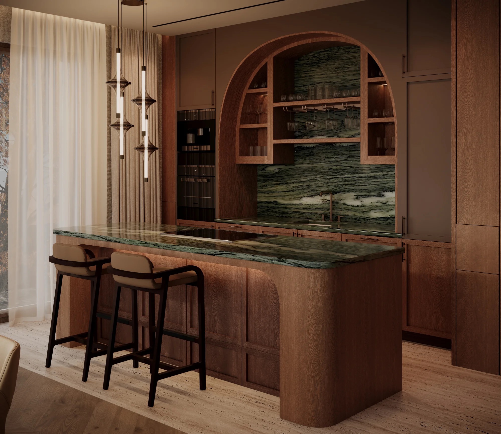 E1 APARTMENT - Conceptual Interior Design for APARTMENT E1 | Vladimir Perovic Architects