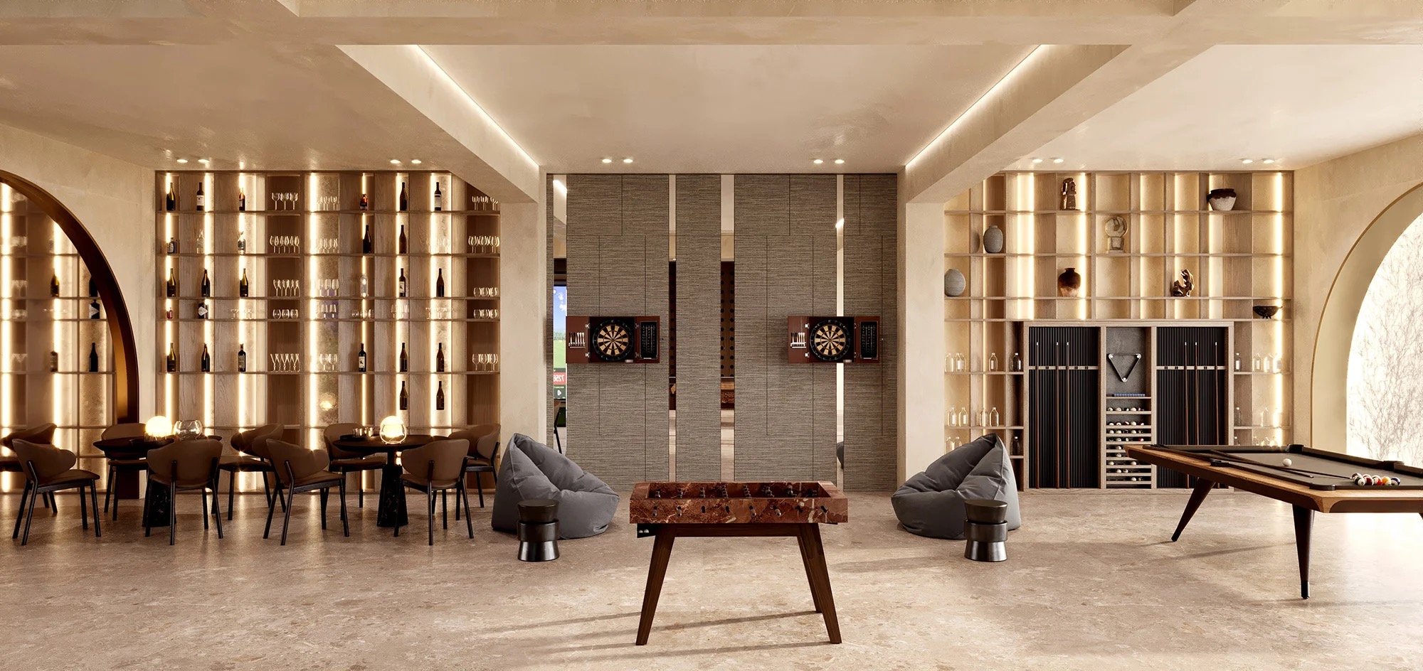 Gentlmans room - Project for Gentlmans room, Podgorica | Vladimir Perovic Architects