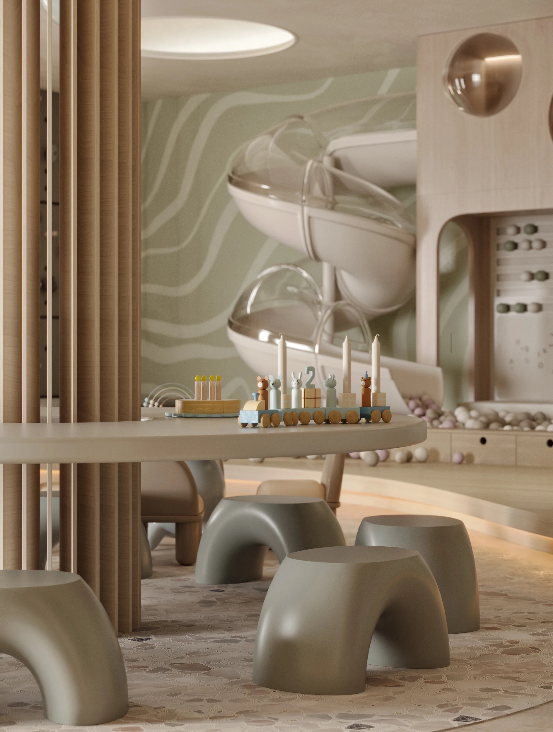 Playroom - Playroom interior, Montenegro | Vladimir Perovic Architects