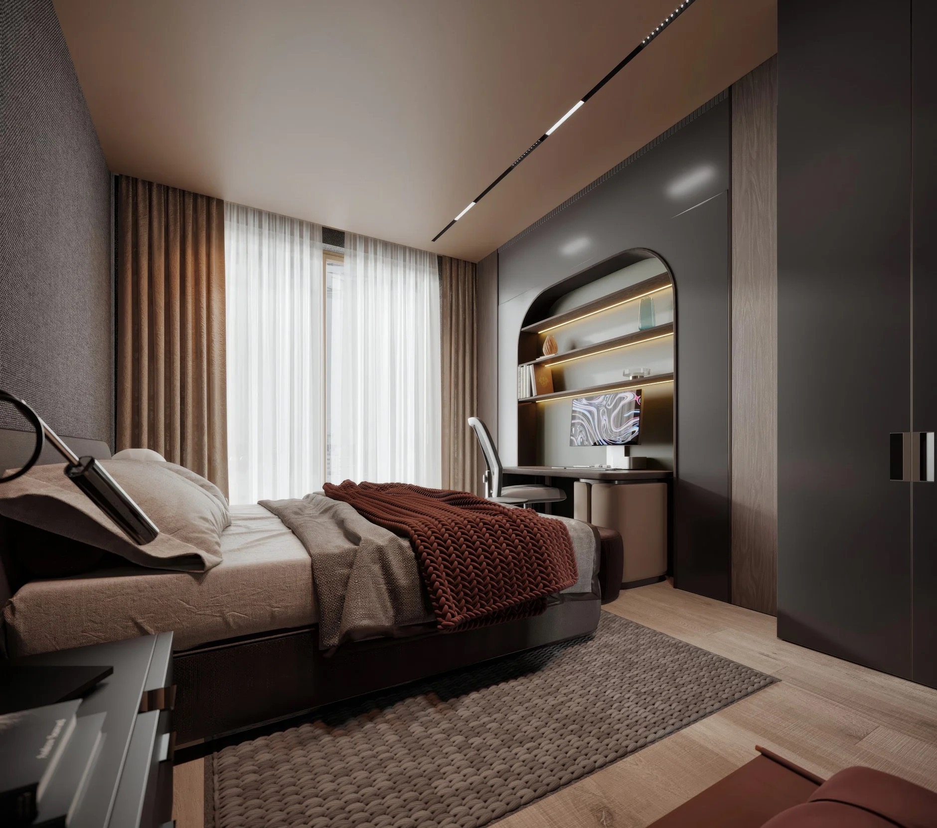 Private apartment DV interior - Private apartment DV interior, Montenegro | Vladimir Perovic Architects