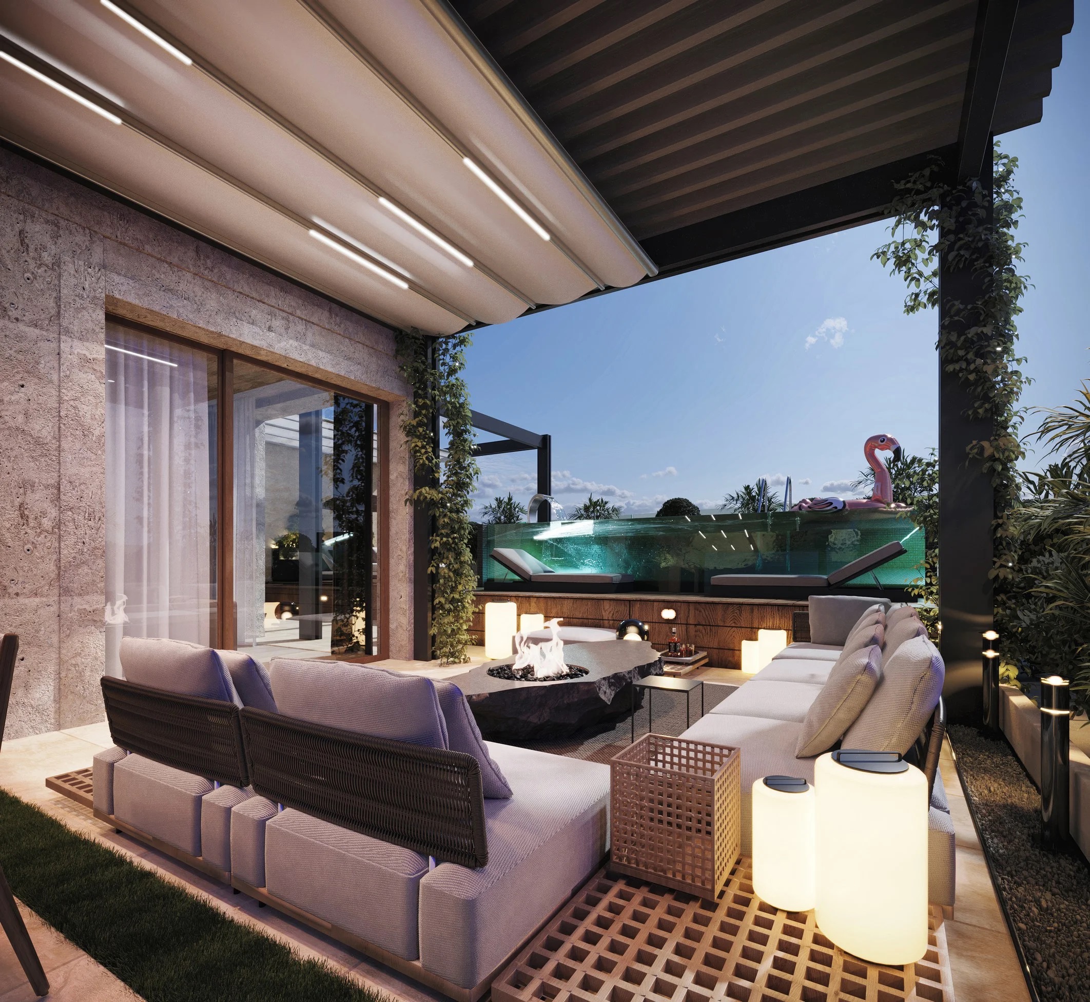 Penthouse EG - PENTHOUSE IN PODGORICA MONTENEGRO | Vladimir Perovic Architects