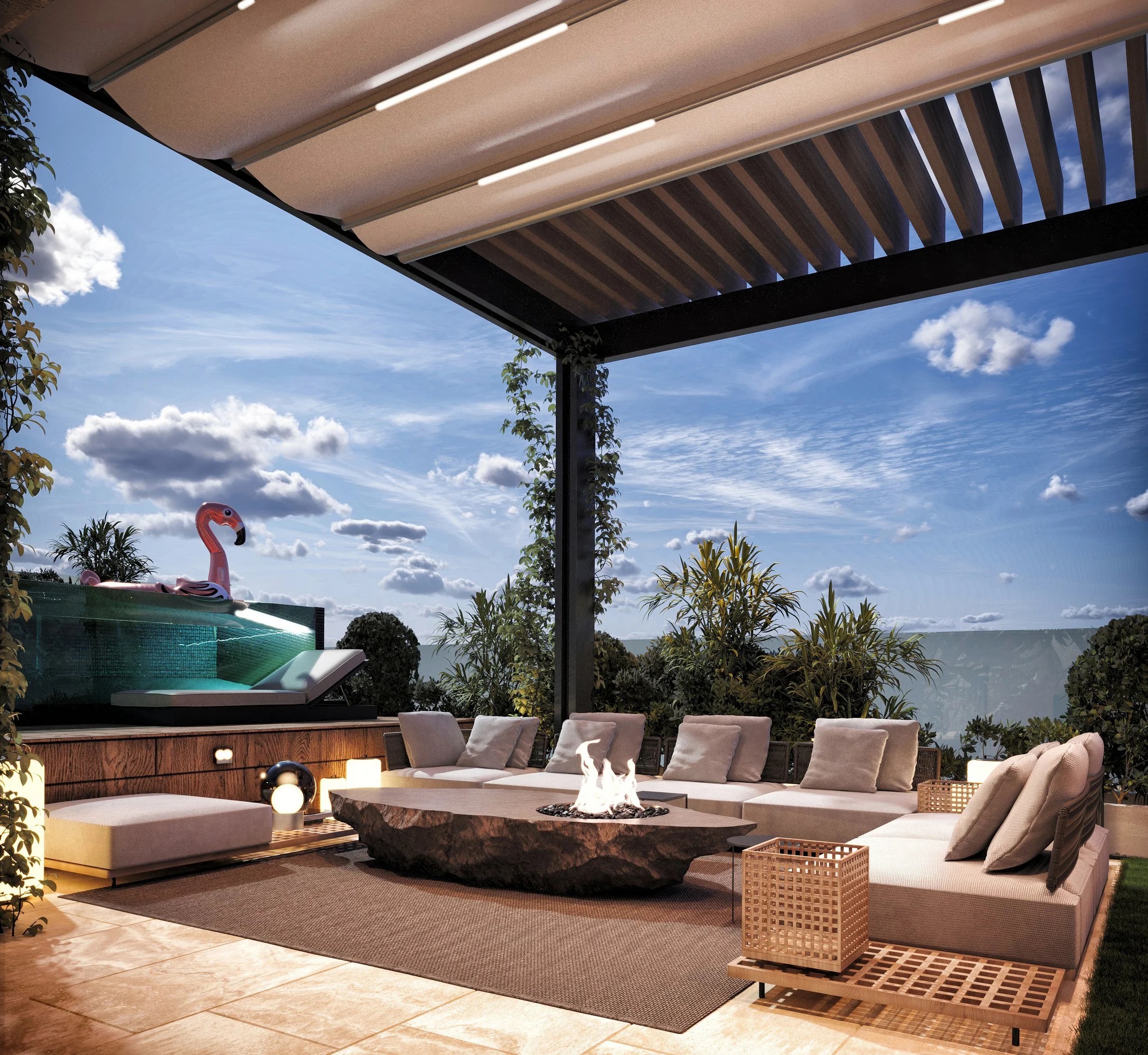 Penthouse EG - PENTHOUSE IN PODGORICA MONTENEGRO | Vladimir Perovic Architects