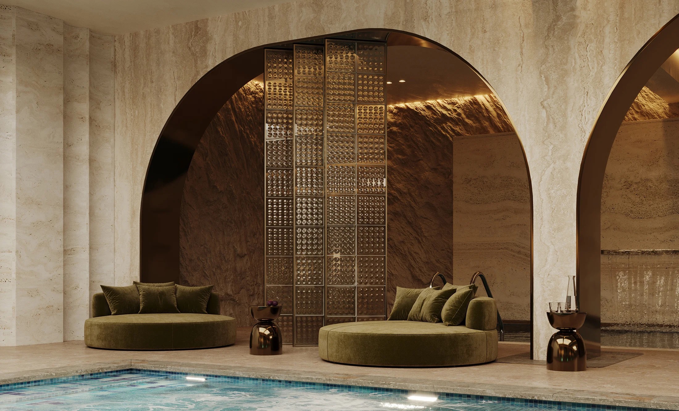 Emerald Pool - Emerald Pool interior, Montenegro | Vladimir Perovic Architects