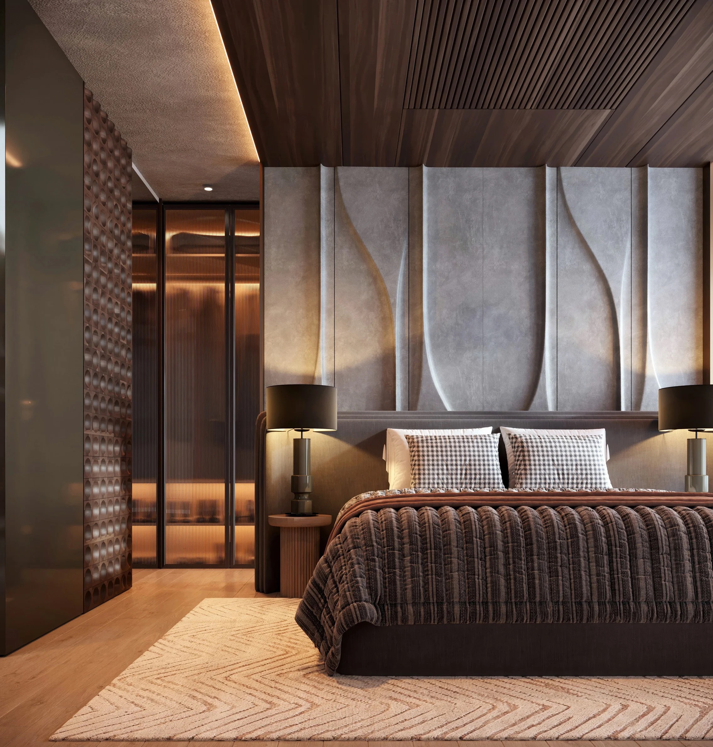 Private apartment TR interior - PRIVATE APARTMENT IN PODGORICA MONTENEGRO | Vladimir Perovic Architects