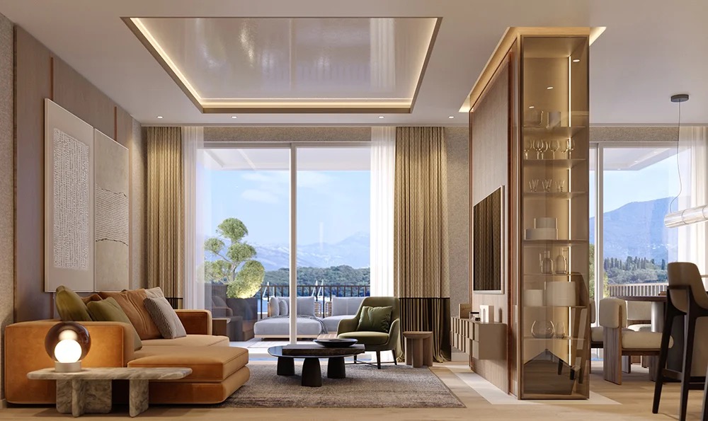 Orahovac Penthouse - Interior design for apartment in Orahovac, Montenegro | Vladimir Perovic Architects