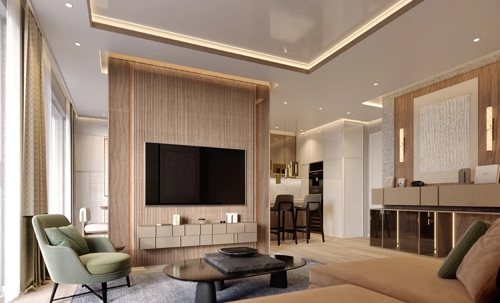 Orahovac Penthouse - Interior design for apartment in Orahovac, Montenegro | Vladimir Perovic Architects