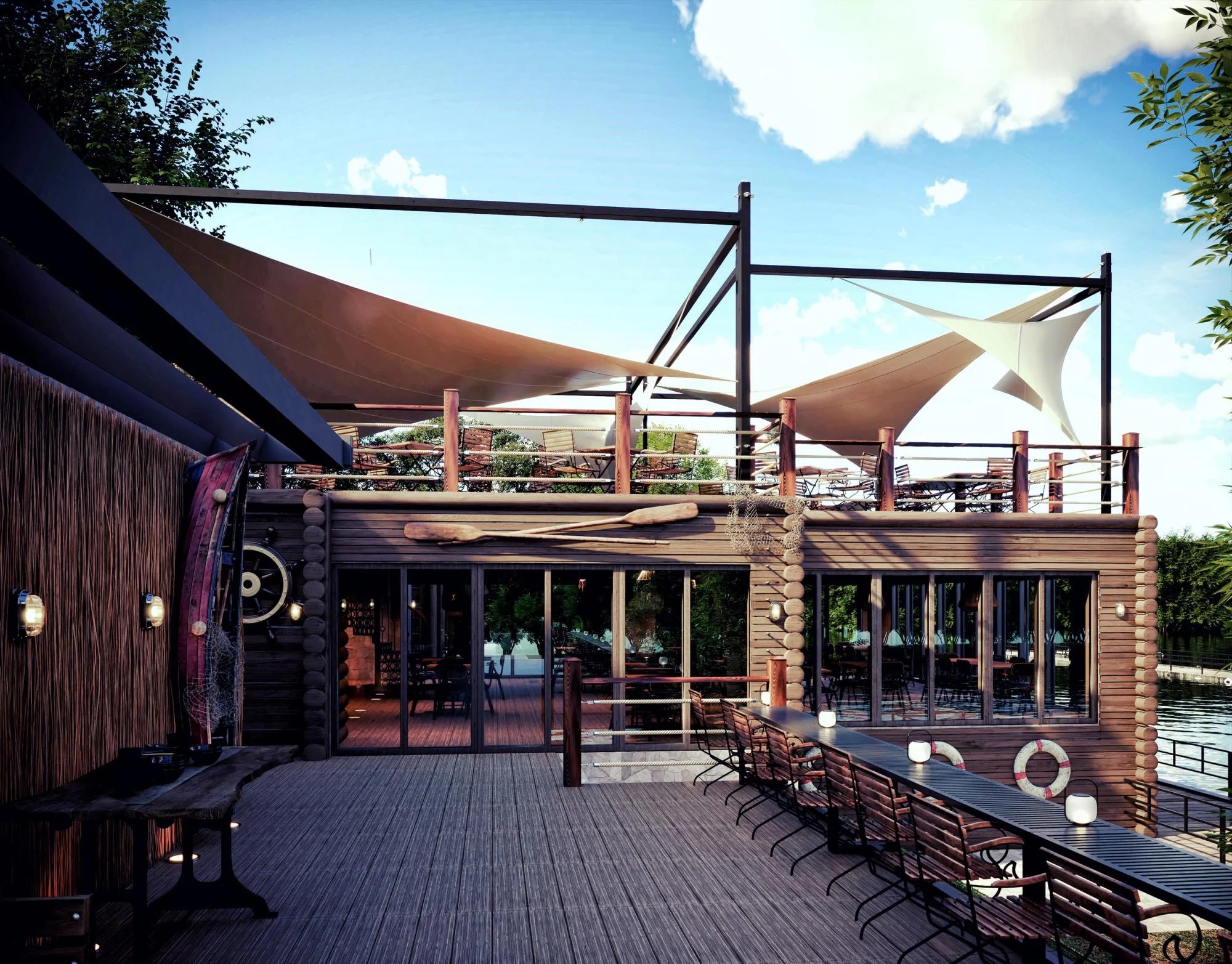 RADECKI RESTAURANT - Conceptual Interior Design for Walter Restaurant | Vladimir Perovic Architects