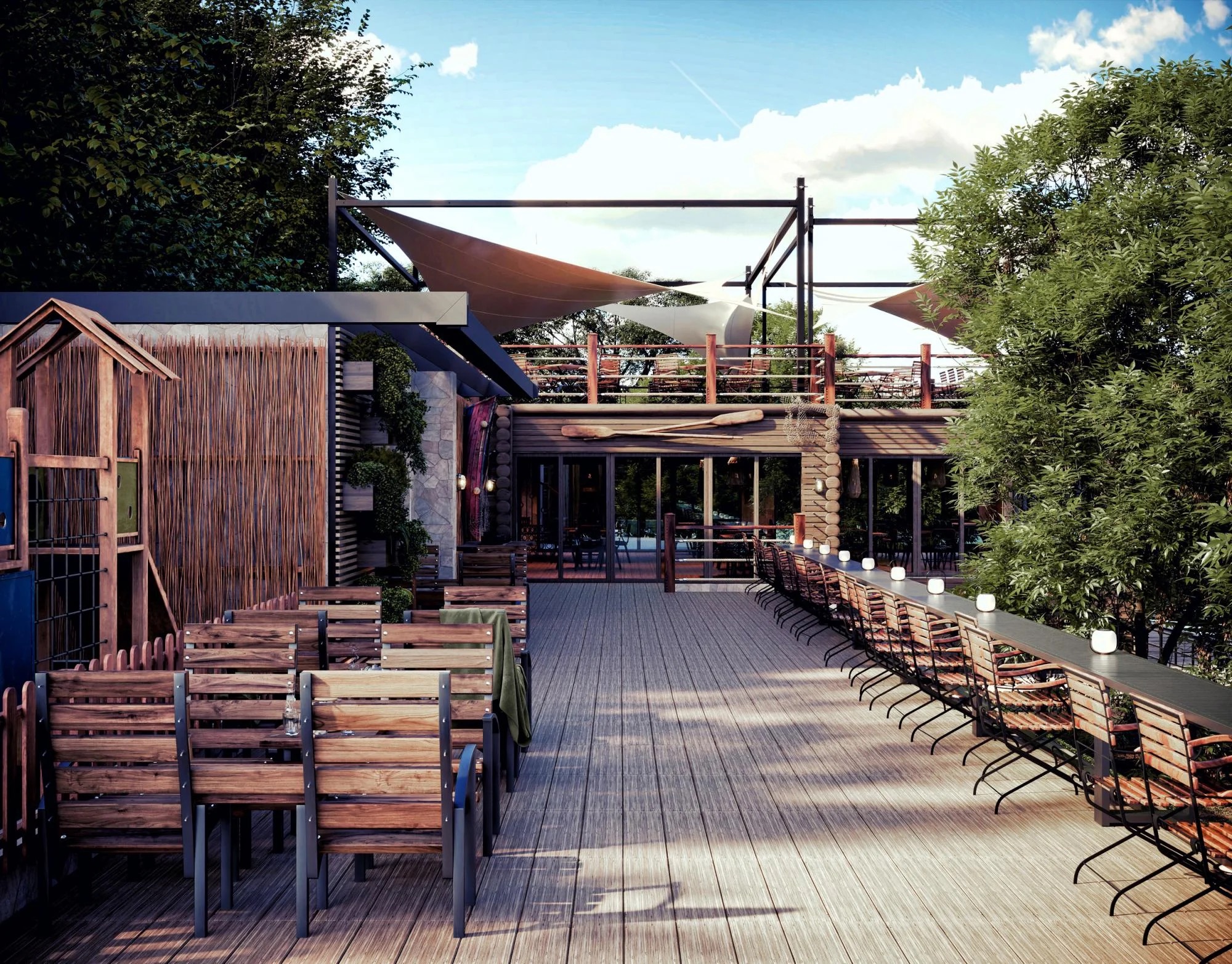 RADECKI RESTAURANT - Conceptual Interior Design for Walter Restaurant | Vladimir Perovic Architects