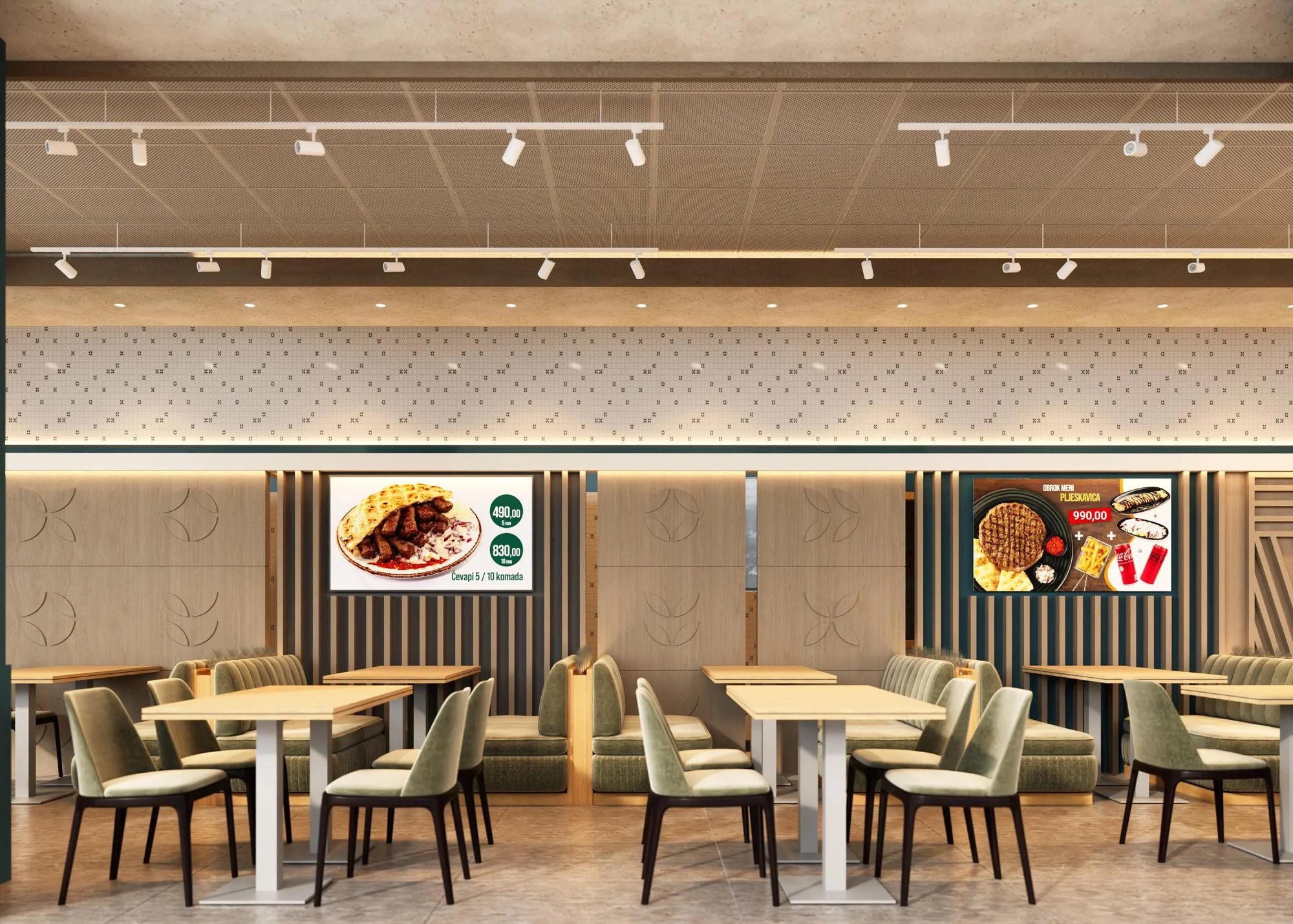 walter cacak - Conceptual Interior Design for Walter Restaurant | Vladimir Perovic Architects