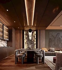 Private apartment DV interior