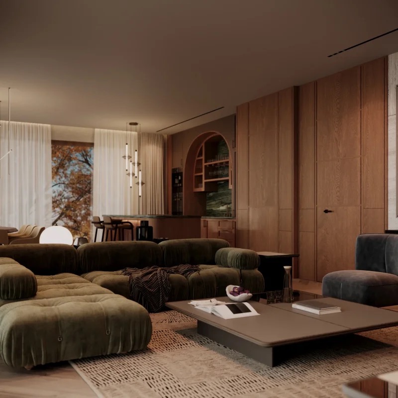 E1 APARTMENT - Montenegro architectural project