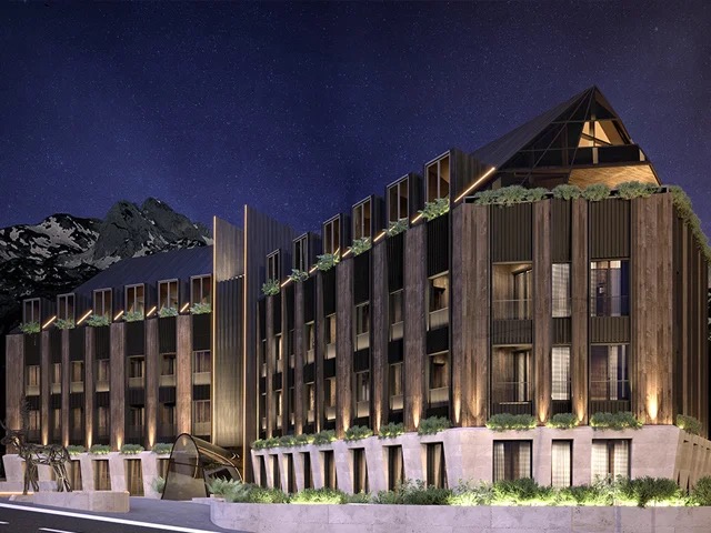 Emerald Mountain Residence - exterior - Montenegro architectural project